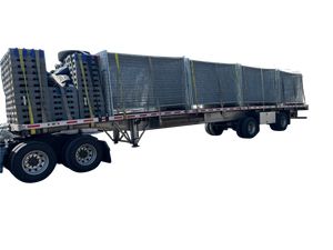 Anti-Climb Temporary Fence Panel - 6'6" Tall x 11'6" Wide: Full Truckload