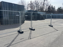 Anti-Climb Temporary Fence Panel - 6'6" Tall x 4' Wide: Single Swing Man Gate Kit