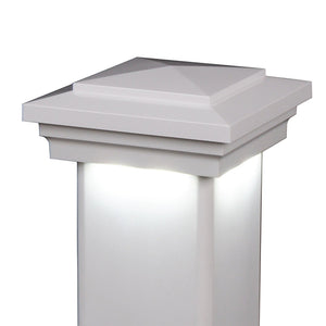 4" x 4" Cape May Downward Low Voltage LED Light Post Cap (Box of 6)