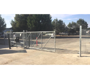 Galvanized Chain Link Cantilever Gate